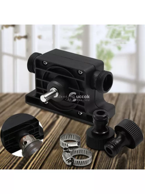 Fúrógéppel hajtható vízszivattyú adapter