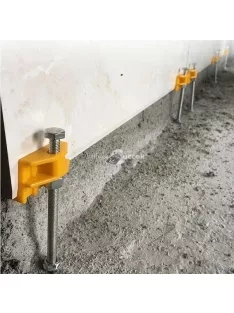   Csempeszintező és lapszintező készlet (fali, csavaros rendszerű) - 10 darabos csomag