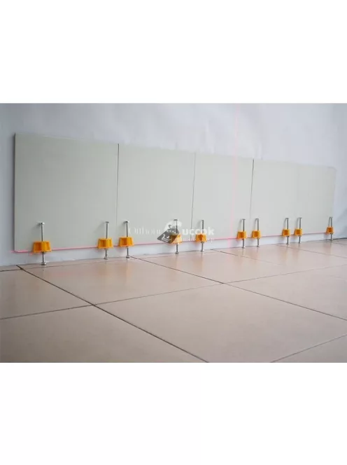 Csempeszintező és lapszintező készlet (fali, csavaros rendszerű) - 10 darabos csomag