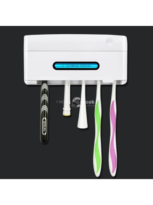 UV-fényes fogkefetartó és sterilizáló fertőtlenítő rendszer