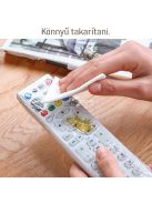 Hőre zsugorodó fólia, távirányító védőtok 10 db 6 x 25 cm méretben