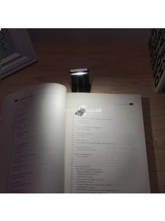   Olvasólámpa könyvekhez és e-bookokhoz, kompakt és hordozható kialakítással