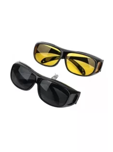   Vezetői szemüveg szett - nappali és éjszakai használatra, 2 db