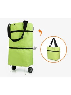   Bevásárlókocsi, gurulós bevásárló táska, összecsukható és könnyen hordozható tároló megoldás