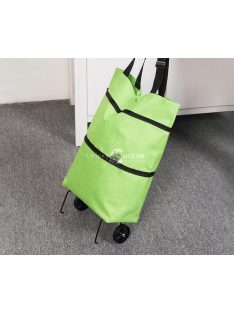   Bevásárlókocsi, gurulós bevásárló táska, összecsukható és könnyen hordozható tároló megoldás