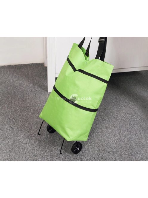 Bevásárlókocsi, gurulós bevásárló táska, összecsukható és könnyen hordozható tároló megoldás