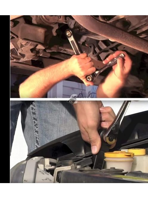 Univerzális Csavarkulcs Toldat - Sokoldalú Szerszám Kiegészítő Különböző Méretű Csavarokhoz