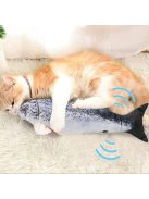 Ficánkoló Halacska Interaktív Elektromos Cicajáték Macskák Szórakoztatására