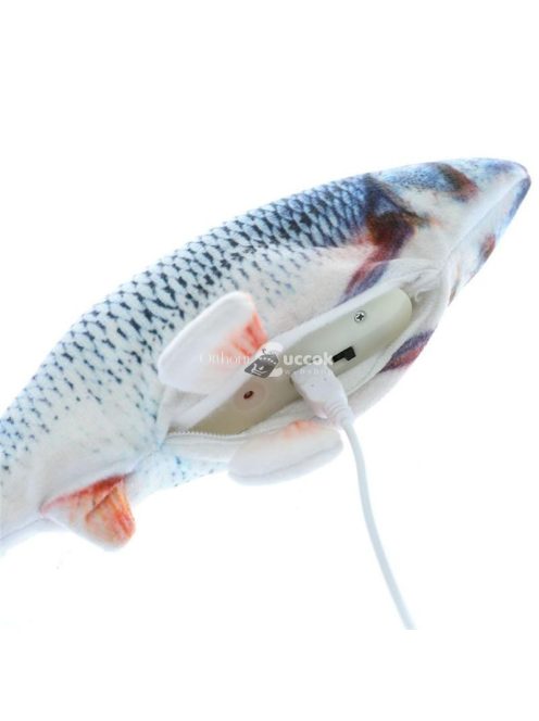 Ficánkoló Halacska Interaktív Elektromos Cicajáték Macskák Szórakoztatására