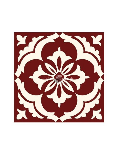 Öntapadós csempematrica szett, 15 db, "A" minta - dekoratív falburkolat felújításhoz