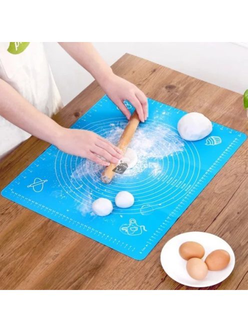 Szilikon Nyújtólap (40*60cm) - Tapadásmentes Konyhai Sütőlap Tészta Készítéséhez