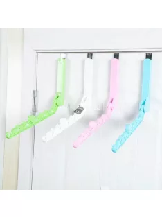 Kihajtható ajtóra akasztható fehér tároló akasztó