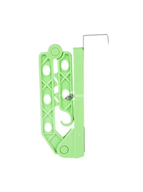 Kihajtható ajtóra akasztható fehér tároló akasztó