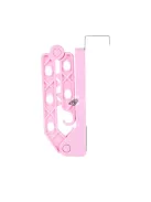 Kihajtható ajtóra akasztható fehér tároló akasztó