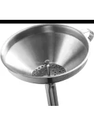 Rozsdamentes Acél Tölcsér Kávé és Tea Szűrőbetéttel