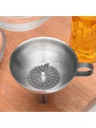 Rozsdamentes Acél Tölcsér Kávé és Tea Szűrőbetéttel