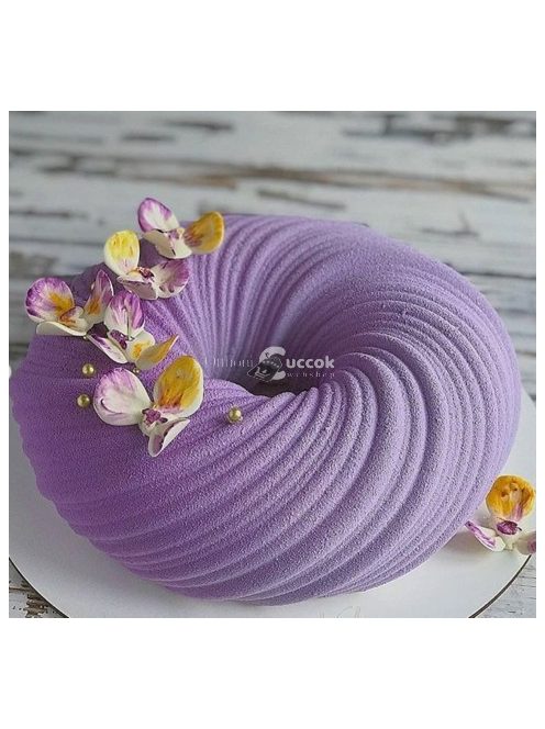 Szilikon Kuglóf Sütőforma - Tapadásmentes, Hőálló Süteménykészítő Forma