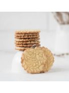 Mintás sodrófa és nyújtófa sütéshez és tésztakészítéshez