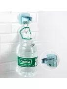 Fehér Öntapadós Hajszárító Tartó - Praktikus Fürdőszobai Kiegészítő