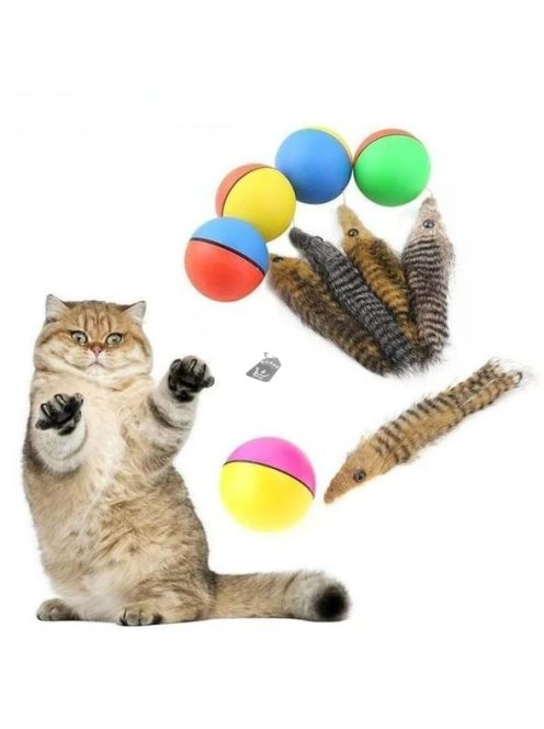 Interaktív Macskajáték - Szórakoztató és Fejlesztő Játék Macskák Számára