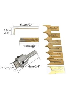   Fa gyöngy készítő készlet gyermekeknek, kreatív kézműves szett (16 részes)