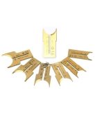 Fa gyöngy készítő készlet gyermekeknek, kreatív kézműves szett (16 részes)