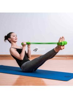   Fitness erősítő kötél sárga, edzéshez és izomfejlesztéshez