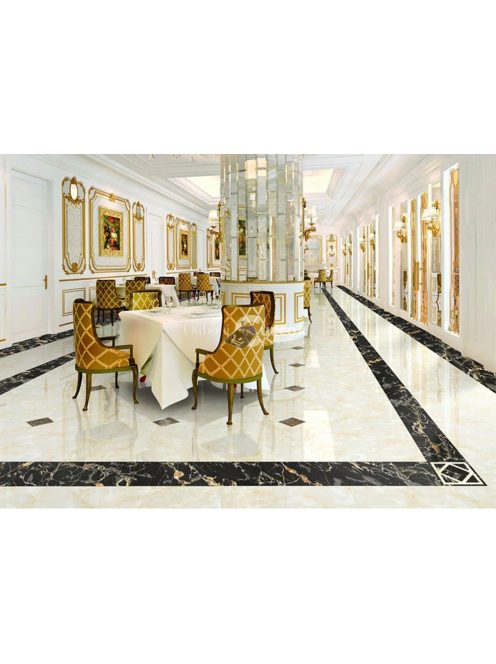 Vintage Csempematrica - Dekoratív Falburkolat Matrica Retro Mintával