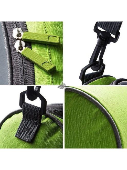 Többfunkciós kerékpáros kormánytáska Fekete - Vízálló és Praktikus Tárolómegoldás Biciklizéshez