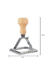   Derelye- és ravioli kiszúró, tészta szaggató kör - Praktikus konyhai eszköz tésztakészítéshez