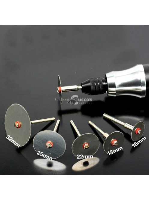 Mini Fűrésztárcsa Készlet Fa- és Fémmegmunkáláshoz