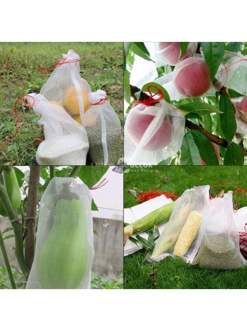 Kártevők Elleni Termés Védőháló - 50db, 10x15cm Méretben