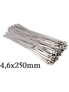   Fém Gyorskötöző, Kábelkötegelő - 4.6x250mm, Tartós és Erős Kábelrendező Megoldás