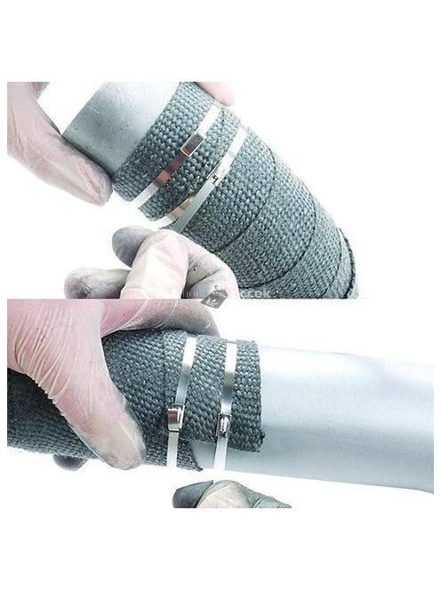 Fém Gyorskötöző, Kábelkötegelő - 4.6x250mm, Tartós és Erős Kábelrendező Megoldás