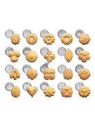 Keksznyomó készlet - Süteményformázó eszköz szett otthoni sütéshez