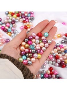   Díszítő Gyöngy Készlet (625db) - Fehér Színű Dekorációs Kellékek Kézműves Projektekhez