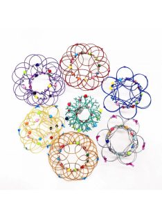   Kreatív stresszoldó játék kék színben, relaxációs és fókuszáló eszköz