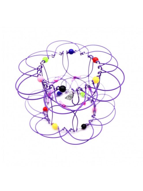 Kreatív stresszoldó játék kék színben, relaxációs és fókuszáló eszköz