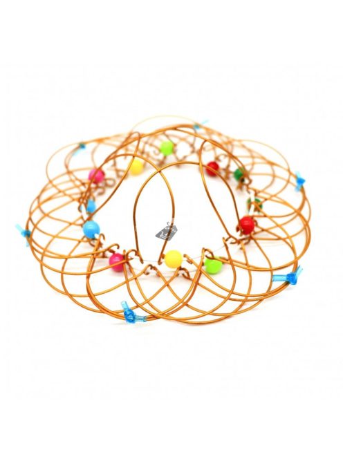 Kreatív stresszoldó játék kék színben, relaxációs és fókuszáló eszköz