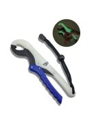 Halkiemelő fogó zöld, csúszásmentes markolattal horgászathoz