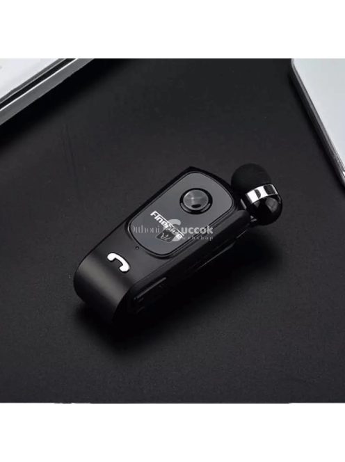 Bluetooth headset (csíptethető, visszahúzható, hands-free hívásokhoz)