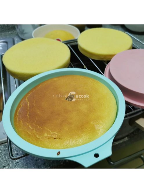 Szilikon tortalap sütőforma rózsaszín, tapadásmentes sütéshez