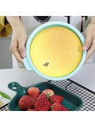 Szilikon tortalap sütőforma rózsaszín, tapadásmentes sütéshez