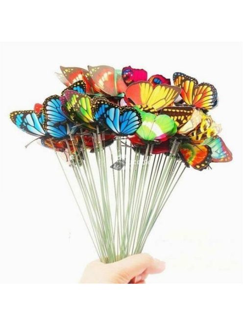 Kerti Dekorációs Pillangó Dísz (50db) Kültéri Használatra