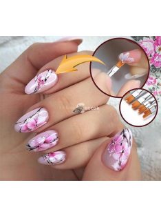 Körmös Díszítő Ecset - Precíziós Nail Art Brush