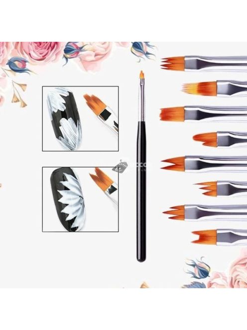 Körmös Díszítő Ecset - Precíziós Nail Art Brush