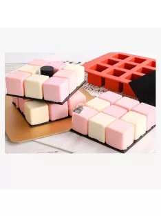   Szilikon jégkocka készítő forma, sütéshez és fagyasztáshoz alkalmas
