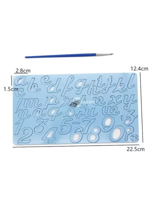 Betűnyomda tortadíszítéshez - Kreatív sütemény dekorációs eszköz szett