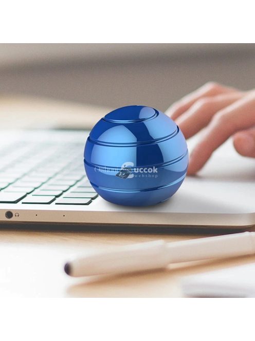 Giroszkópos Asztali Ügyességi Játék - Kék Színben Gyerekeknek és Felnőtteknek