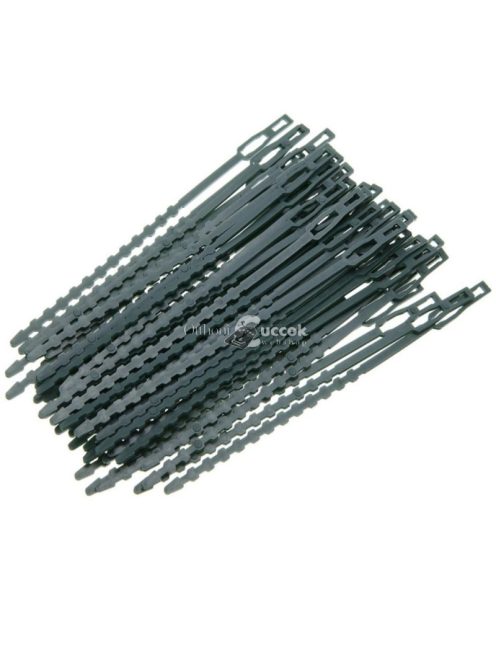 Állítható Növénykötöző Szett (100 db) - Kertészeti Rögzítő Eszközök Növényekhez